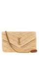 Saint Laurent Raffia Loulou Shoulder Bag