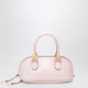 Balenciaga Pink Leather Bolero Mini Bowling Bag