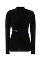 Bottega Veneta Black Crepe Top