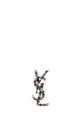 Saint Laurent Embellished Metal Cassandre Pin