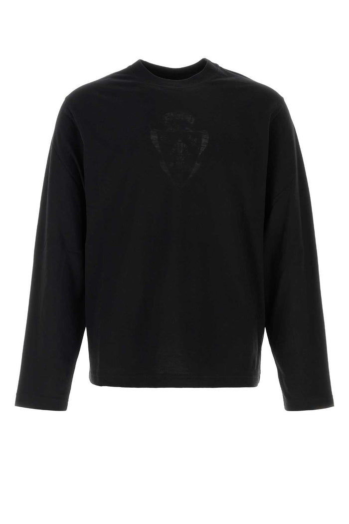 Gucci Black Cotton Blend T-Shirt