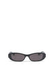 Balenciaga Nova Black Acetate Sunglasses
