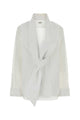 Saint Laurent White Poplin Blouse