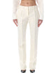 Balenciaga Balenciaga Ivory Slim Tailored Trousers