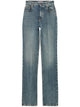 Balenciaga Vintage Blue Cotton Polyester Viscose Elastane Jeans