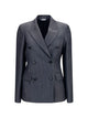 Balenciaga Dark Navy Wool Balenciaga Jackets.
