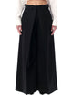 Balenciaga Balenciaga Black High-Waisted Wide-Leg Pants