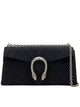 Gucci Black Leather Dionysus Handbag