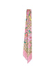 Gucci Pink Purple Silk Light Flora Scarf