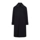 Bottega Veneta Double Black Technical Wool Trench