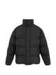 Saint Laurent Quilted High-Neck Jacket