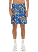 Moschino Short All Over Blue Flower