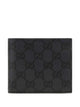 Gucci Black Leather Bill Wallet