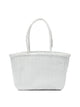 Dragon Difussion  White Buffalo Calf Leather Handbag