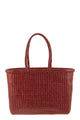 Dragon Weave - Braided Leather Bag L