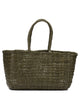 Dragon Difussion  Green Buffalo Calf Leather Handbag