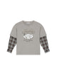 Dolce & Gabbana T-Shirt Prairie Sleeves Checks