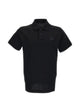 Moncler Logo-Patch Piqué Polo Shirt