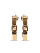 Fendi Forever Fendi Small Hoop Metal Earrings