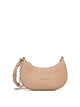 Patrizia Pepe Nude Neutrals Calfskin Shoulder Bag