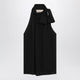 Valentino Garavani Black Silk Top With Neck Bow