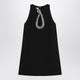 Valentino Short Embroidered Crepe Couture Dress
