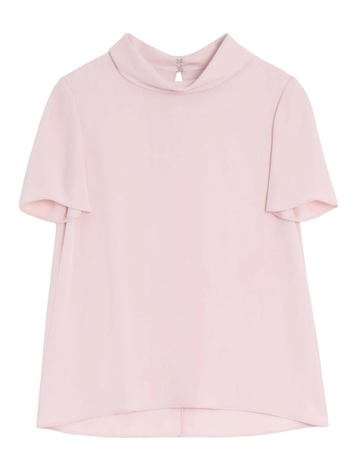 Valentino Pink Purple Silk Top
