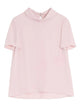 Valentino Pink Purple Silk Top
