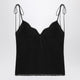 Valentino Garavani Black Silk Top