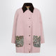 Valentino Pink Denim Caban Jacket