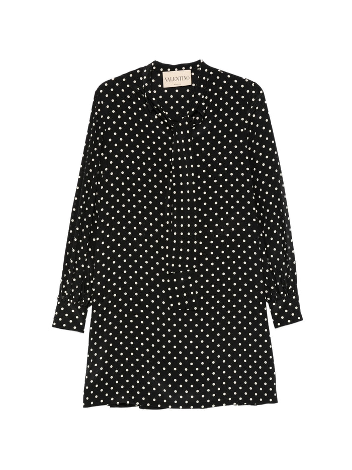 Valentino Garavani Polka Dot-Print Dress