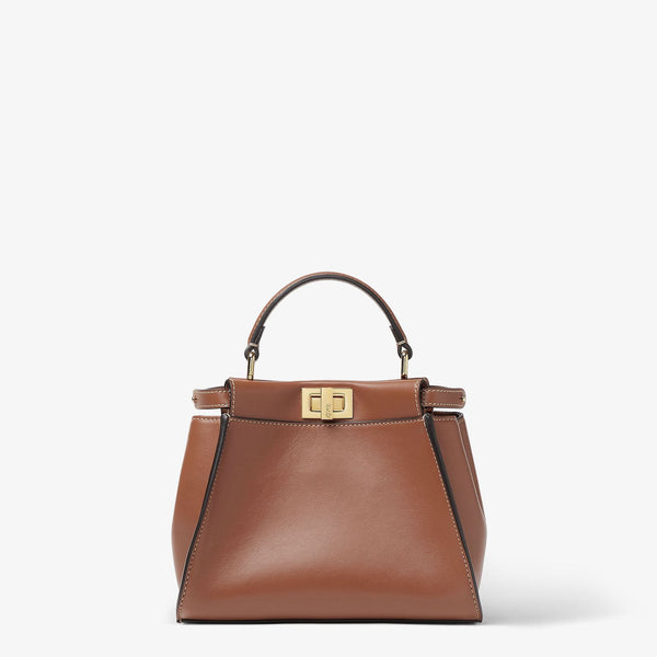 Fendi Peekaboo Mini Vit.seta/Pagli