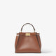 Fendi Peekaboo Leather Mini Bag