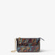 Fendi Baguette Pouch Tessuto Lame F