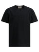 Moncler Kids Black Cotton T-Shirt