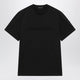 Moncler Black Cotton Jersey Logo T-Shirt