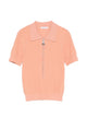 Patrizia Pepe Patrizia Pepe Zip-Fastening Polo Top