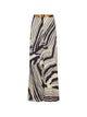 Raquel Diniz Patterned Silk Skirt