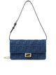 Fendi Fendi Baguette Bag In Flocked Denim