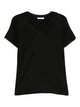 Patrizia Pepe Black Viscose T-Shirt