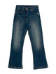 Patrizia Pepe Blue Cotton Polyester Elastan Jeans