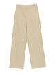 Patrizia Pepe Beige Cotton Polyamide Elastan Pants