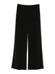 Patrizia Pepe Black Polyester Elastan Pants