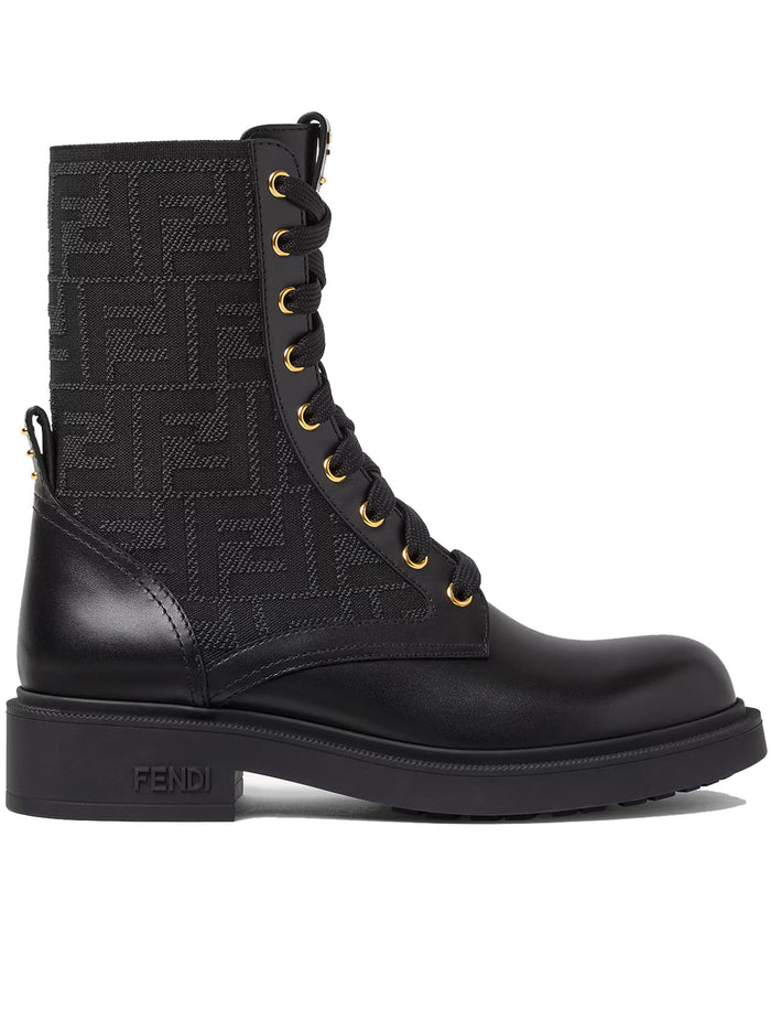 Fendi Fendi Filo Biker Boots