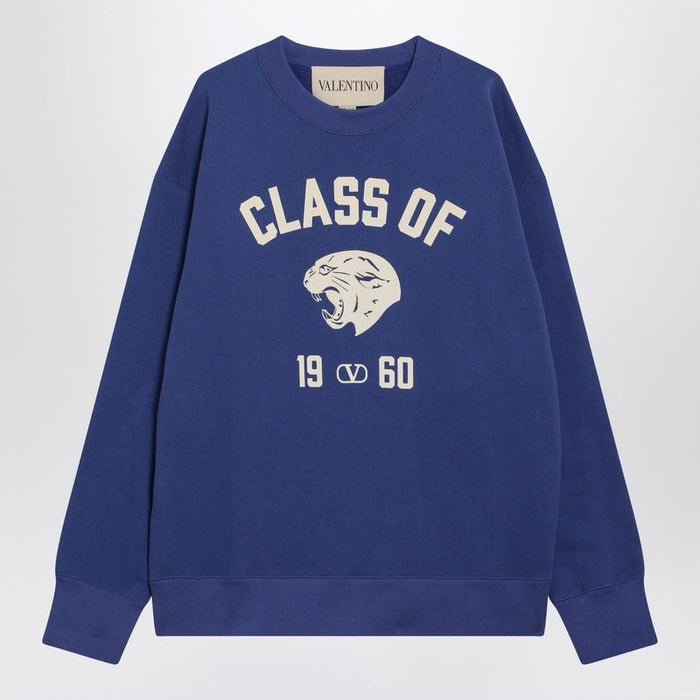 Valentino Garavani Valentino Garavani Panther Print Jersey Sweatshirt