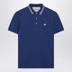Valentino Blue Polo Shirt With Vlogo Patch