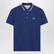 Valentino Blue Polo Shirt With Vlogo Patch