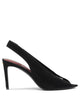 Valentino Garavani Révélé 105Mm Black Kid Leather Goat Leather Décolleté