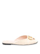 Valentino Garavani White Calfskin Sandals