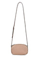 Valentino Garavani Rockstud Shoulder Bag In Hammered Leather